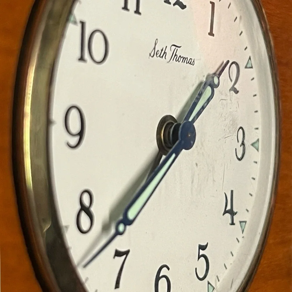 Seth Thomas German Made Clock PARTS ONLY, Untested